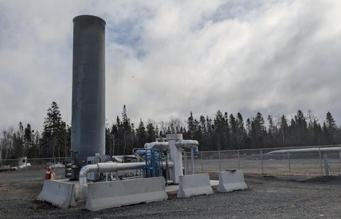 A renewable natural gas project launched at the Hébertville-Station landfill site