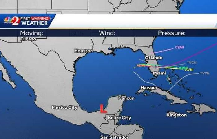 When will Sara hit Florida? Remnants to drive up rain chances soon