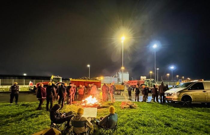 the tractors have arrived in Bordeaux and occupy the port of Bassens, relive the day of this Wednesday