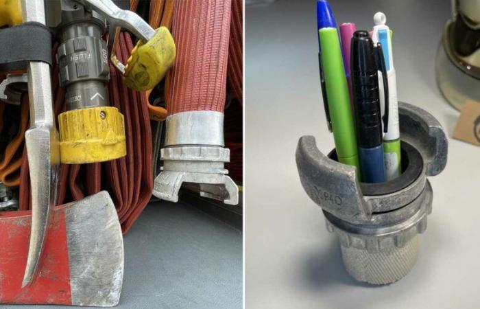 Firebelt recycles and transforms used fire hoses into useful objects and designer belts