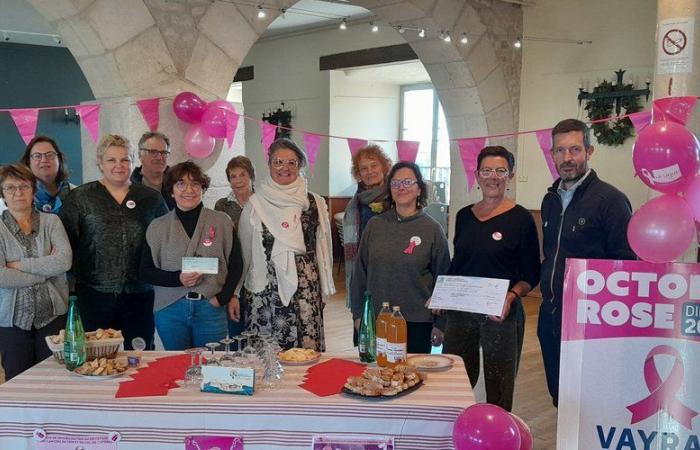 Vayrac. More than €4,800 against cancer