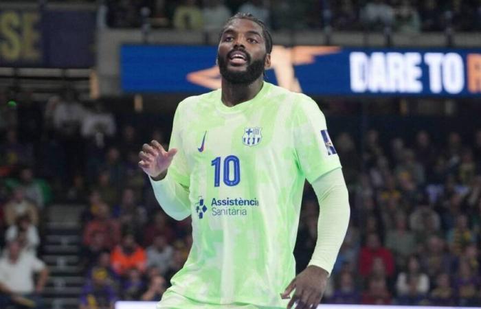 French handball team. Dika Mem absent two to three months and almost forfeited for the World Cup