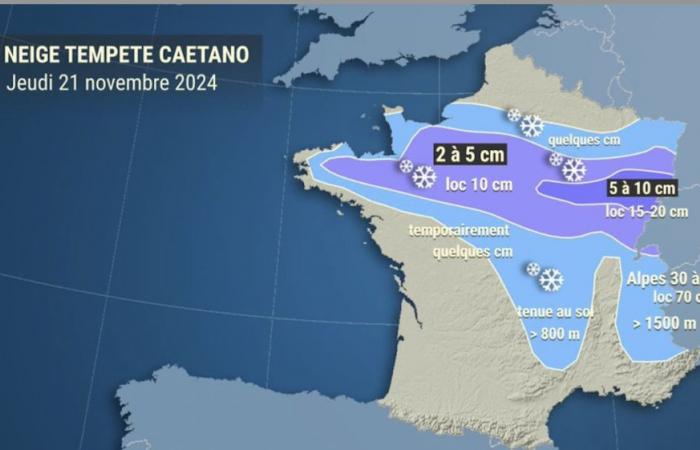 Weather France – Isère on alert for wind, rain-flood and snow/ice!