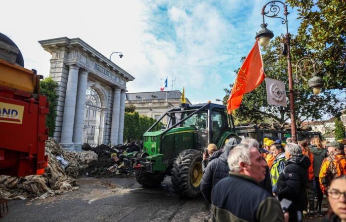 blockages and damage are “not acceptable”, says the Minister of Agriculture, towards a blockage of food freight?