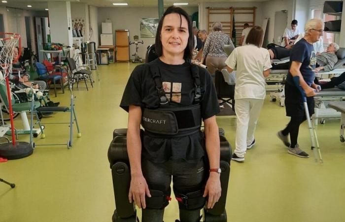 VIDEOS – An exoskeleton equips the Montrodat functional rehabilitation center