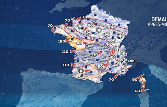 Winter is coming: where and how much will it snow on Thursday?