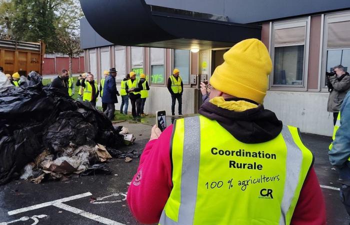 damage committed by the Rural Coordination in Guéret, the prefect of Creuse reacts