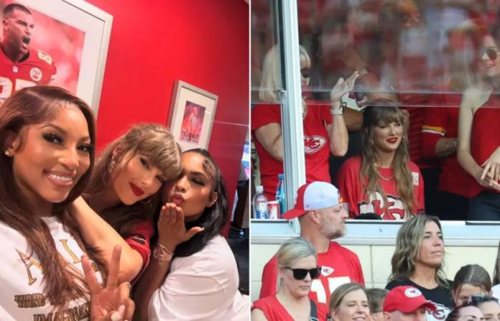 How Taylor Swift acts with other Kansas City Chiefs WAGs revealed – NFL