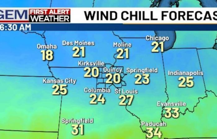 Another Canadian cold front arrives to bring winter-like chill to the Tri-States