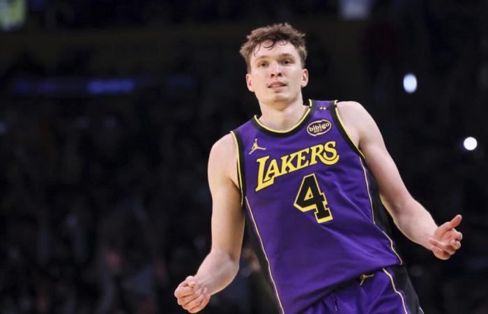 Lakers’ Dalton Knecht drops 37 points, ties NBA rookie record with nine 3-pointers