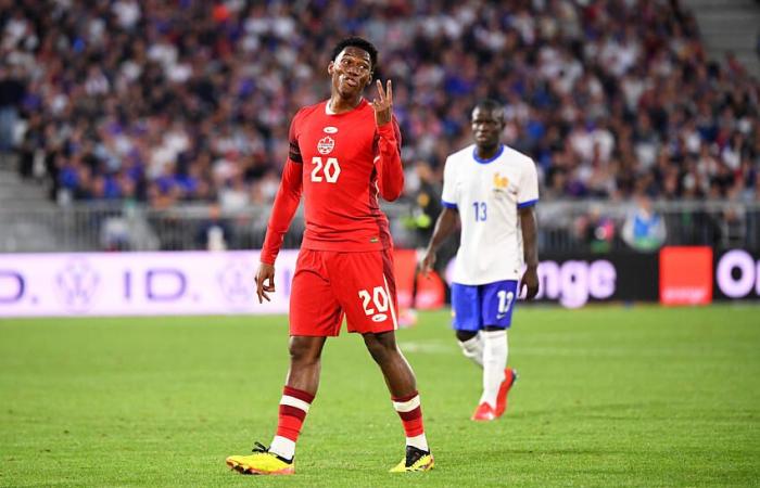 Jonathan David still scores with Canada, a comeback for Bouaddi