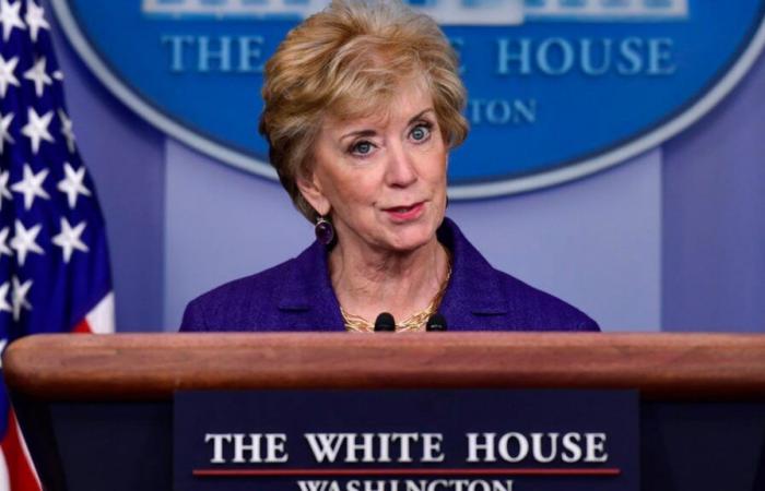 Donald Trump chooses ex-WWE boss Linda McMahon to be his education secretary | US News