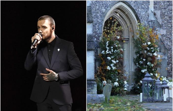 Liam Payne funeral latest: Harry Styles and Kate Cassidy among mourners pictured outside church