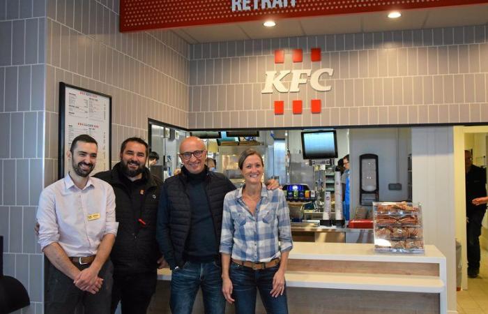 The first KFC in Aveyron opened at the gates of Rodez