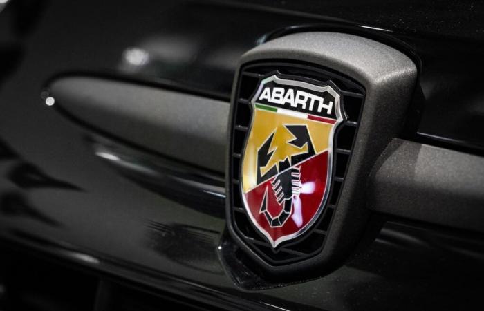 Abarth foot to the floor leaves its thermals in the retro