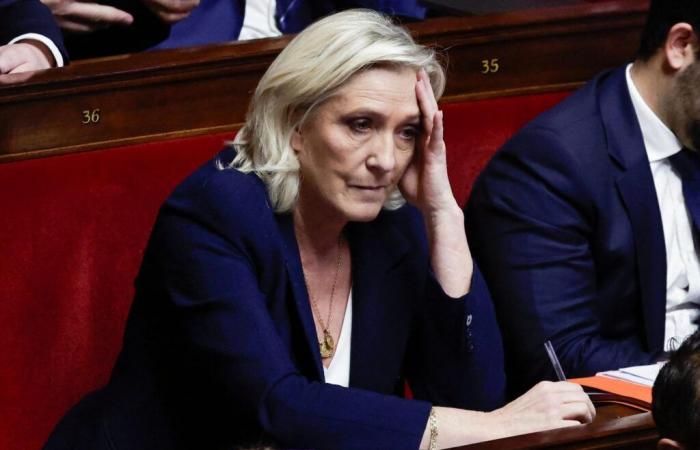 Marine Le Pen says the RN will vote for censure against the Barnier government “if the purchasing power of the French is cut” by the budget