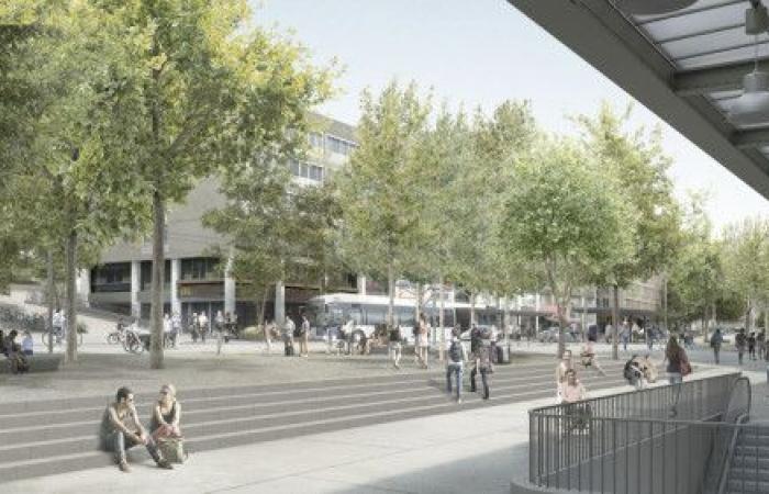 Lausanne: the future Place de la Gare in pictures