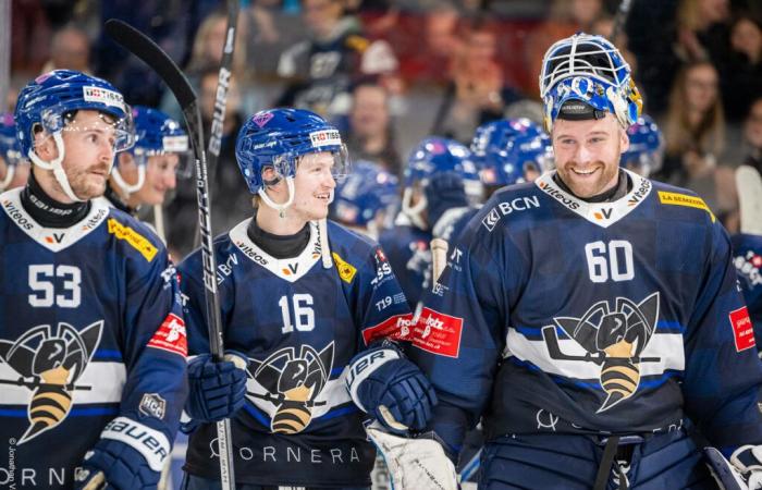 The HCC honeycomb takes shape at the top of the Swiss League