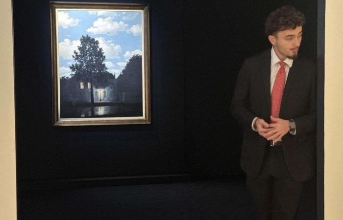 An iconic painting by René Magritte sold for $121 million