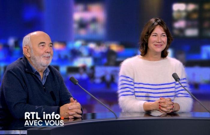 Virginie Hocq and Gérard Jugnot reveal behind the scenes of their comedy: “We filmed in November, in an unheated swimming pool”