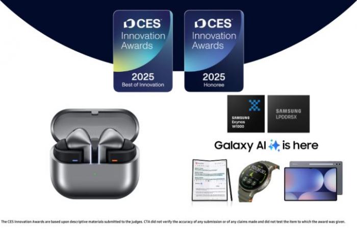 Samsung’s AI-powered innovations are recognized by the Consumer Technology Association – Samsung Newsroom Canada