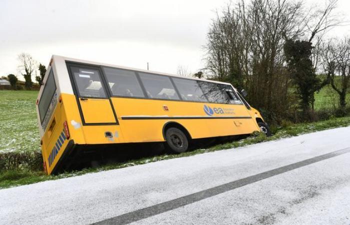 NI weather warning: School bus crashes in icy conditions as new weather warning issued