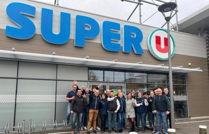 The Super U brand takes over the Casino in this town of Seine-et-Marne