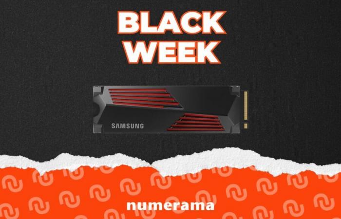 Black Friday Week allows you to find a 2TB SSD for PS5 with heatsink at a very good price