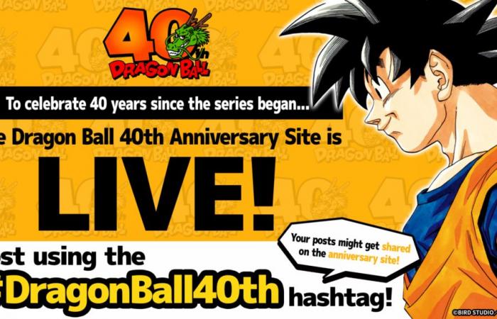 The official website for 40 years of Dragon Ball is open – Dragon Ball Super