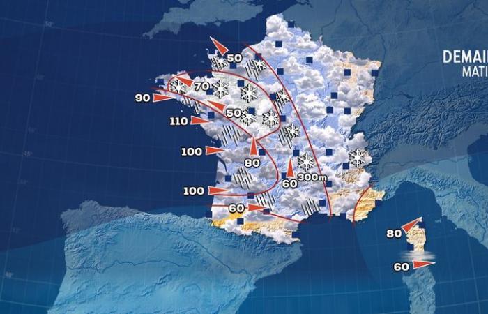 Winter is coming: where and how much will it snow on Thursday?