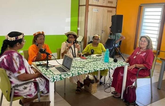 when women debate the riots in New Caledonia