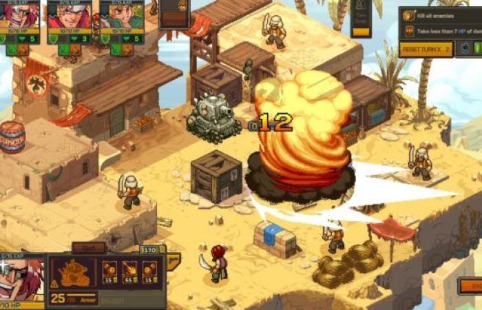 Test – Metal Slug Tactics: a spin-off with ingenious mechanics