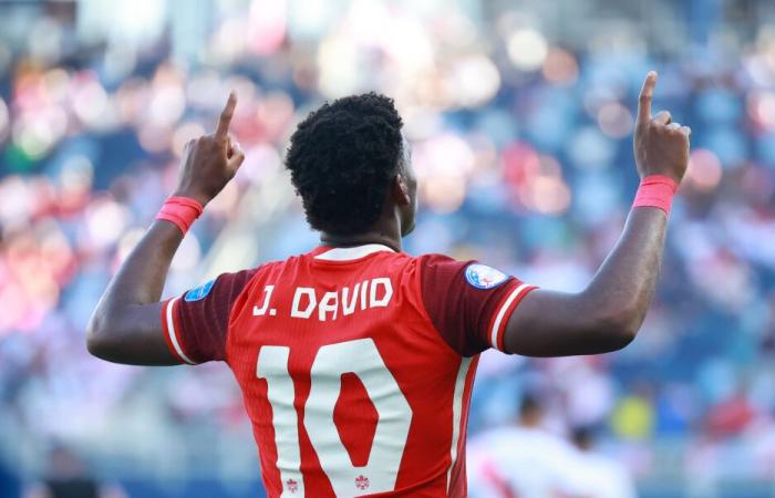 Another goal in the night, Jonathan David (LOSC) top scorer in Canadian history