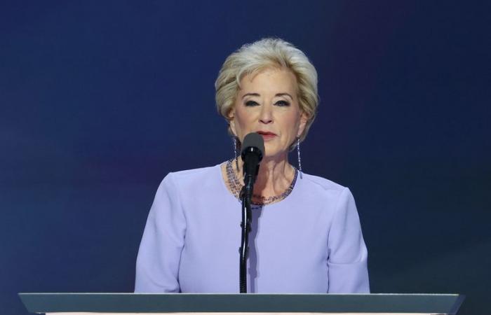 USA: Trump chooses businesswoman Linda McMahon to head Education