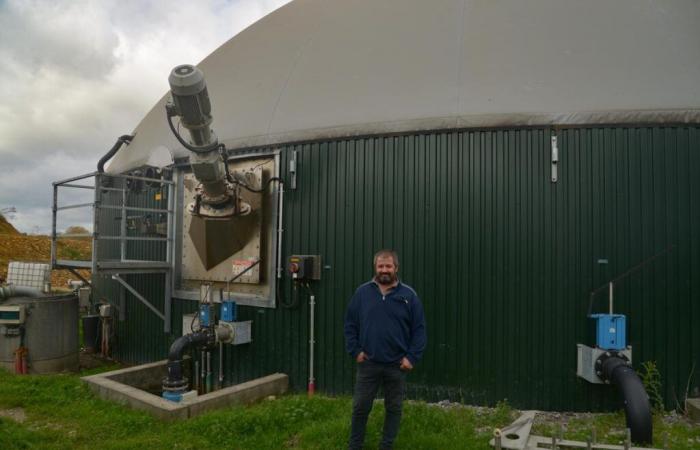 with methanization, this farm produces biogas for the surrounding communities