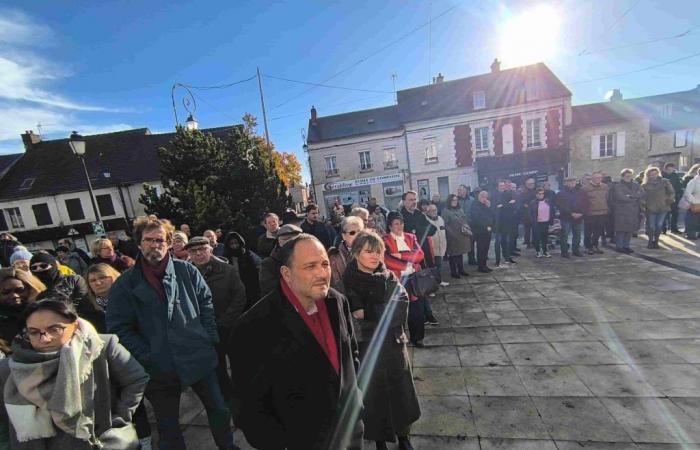 Nogent-sur-Oise. The people of Nogent, by the hundreds, paid tribute to their first deputy, Hervé Roberti