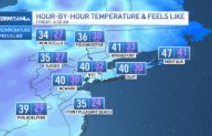 Some areas to see first flakes of season – NBC New York