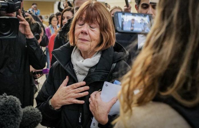 VIDEO. Approved, on the verge of tears, the incredible exit of Gisèle Pelicot from the Mazan rape trial, after the pleadings of her lawyers