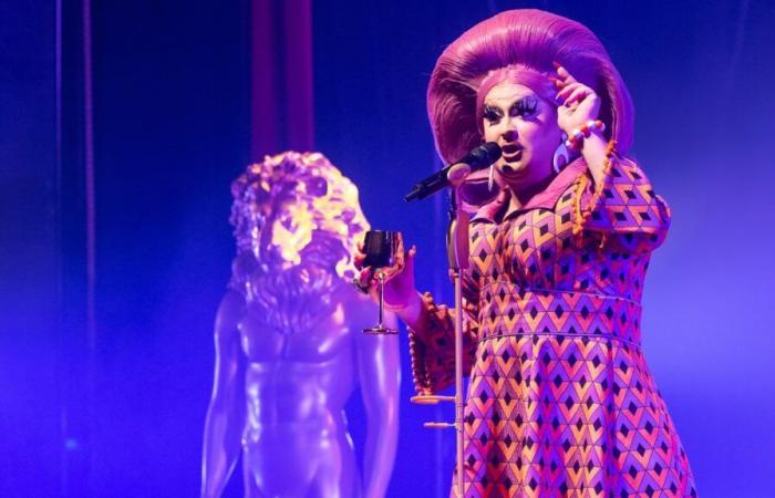 Premiere of Mona de Grenoble: the drag queen lets loose