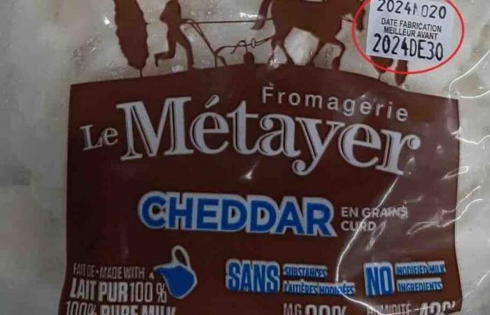 Cheese curds recalled in Quebec