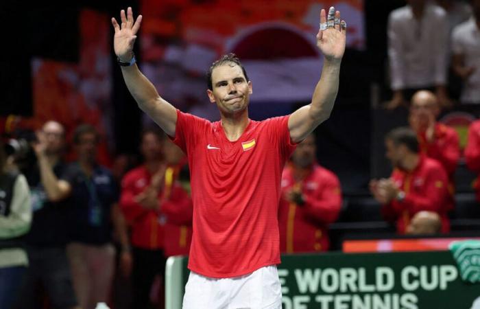 Nadal plays his last match