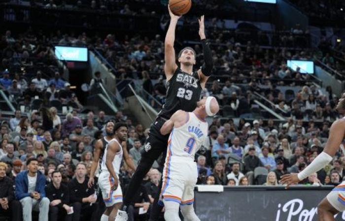 Without Victor Wembanyama, the Spurs bring down the Thunder • Basket USA