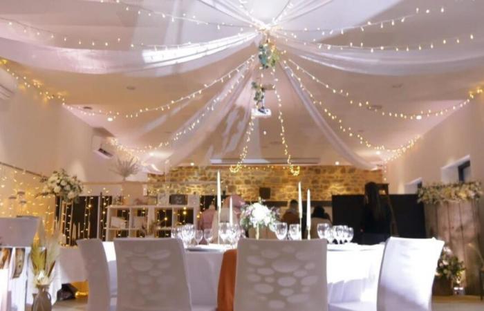 a wedding fair organized in an estate this weekend