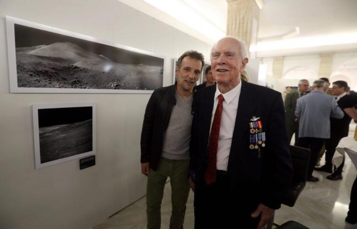 In Monaco, we met one of the 12 men to have walked on the Moon