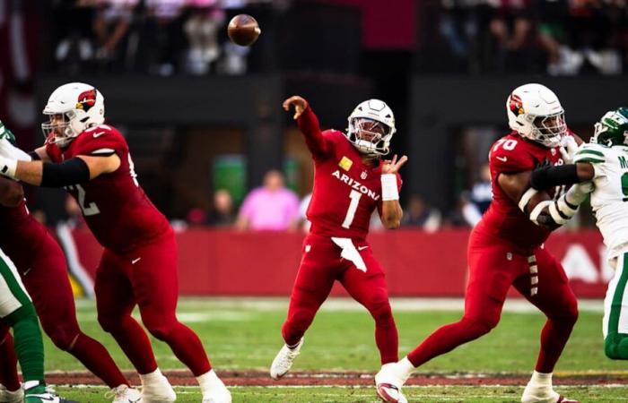 Cardinals QB Kyler Murray has done a good job protecting the ball and has thrown only 3 interceptions in 10 games