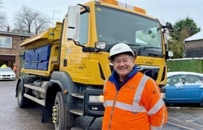 Crews work through the night to clear roads