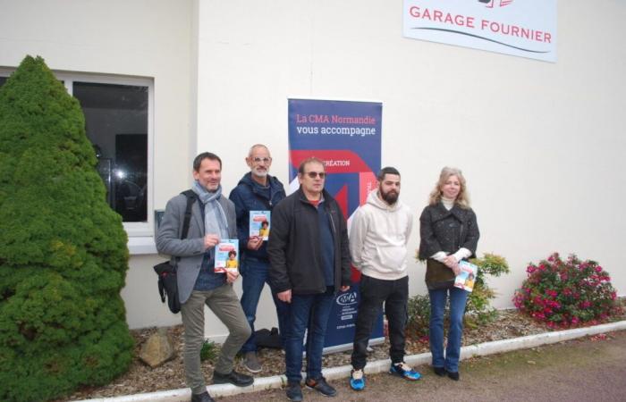 Experts gathered at this show to support new entrepreneurs in La Manche