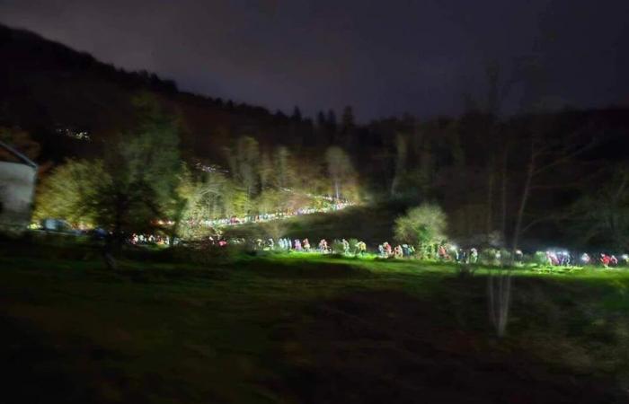 Bright success for the 6th edition of the Fluo Night Trail in Rupt-sur-Moselle