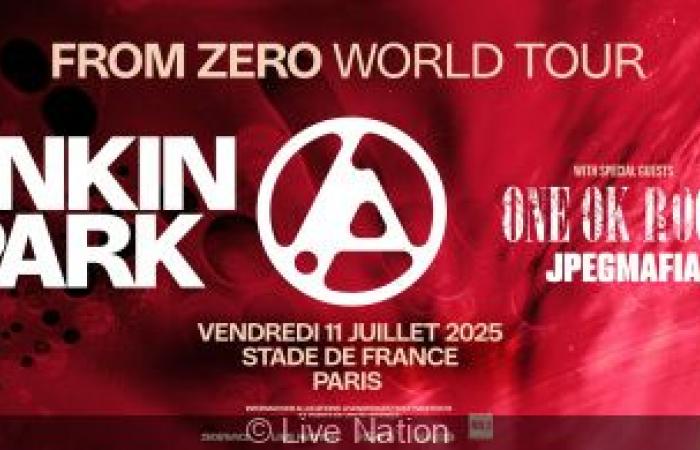 Linkin Park in concert at the Stade de France: what are the opening acts?