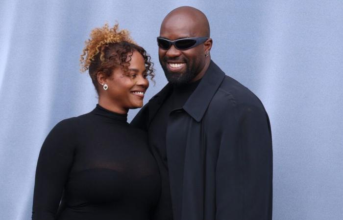 the couple filming the French version of “Love is Blind”